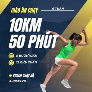 chạy 10km dưới 50 phút, chạy 10km dưới 1 giờ, chạy 10km trong 50 phút, tập chạy, tập luyện chạy bộ,